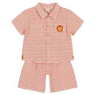 ETTOI 幼童 Mellow 格紋上下套裝