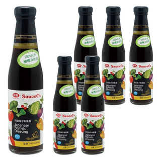 味榮 日式柚子和風醬, 100%天然檸檬油使用, 240ml, 6瓶