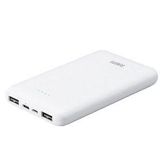 RASTO RB23 三輸出行動電源 Type-C, M-A10000, 白色, 1個