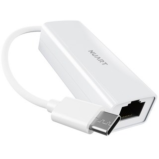 누아트 USB C타입 랜젠더 이더넷 유선 랜카드 어댑터 케이블, 1개
