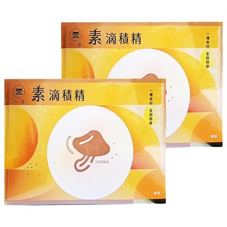 一全 素滴積精禮盒 含杏鮑菇 金針菇 香菇 秀珍菇 舞菇 每包60毫升 共8包, 480ml, 2盒