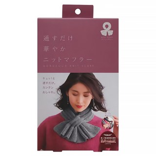 COGIT 穿洞蝴蝶圍巾 針織 1個