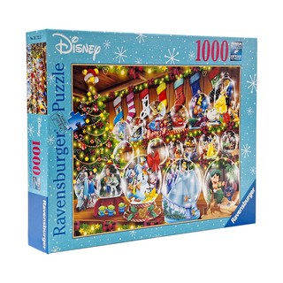 Ravensburger 維寶 迪士尼拼圖 RV16772 聖誕水晶球 1000片, 1盒