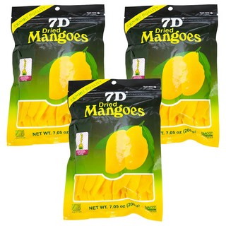 7D 芒果乾 7.05 oz, 200g, 3包