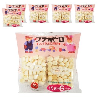 西村 福吉蛋酥 6入, 原味, 15g, 6袋