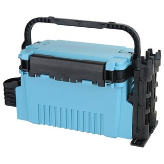 釣魚工具箱 藍色 釣魚配件收納箱, 小(31 x 23 x 23cm), 1個