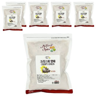 내츄럴스파이스 크리스피 양파, 6개, 400g