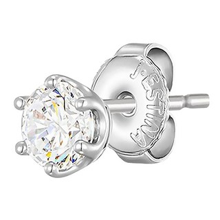 J.ESTINA 女款 WHITEMOND 耳釘 附購物袋, 銀色