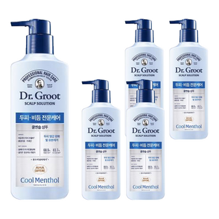 Dr.Groot 健髮專家控油去屑洗髮精 無添加矽靈和人工色素, 400ml, 5瓶