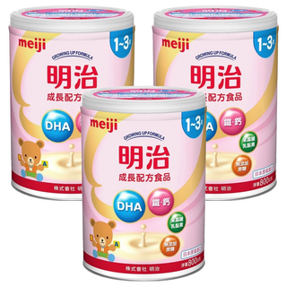 meiji 明治 成長配方食品 1~3歲 新版, 800g, 3罐