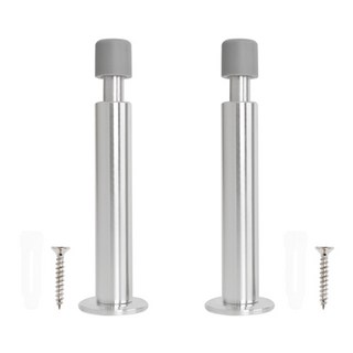 선반나라 완충도어스토퍼 평평 실버, 2개입