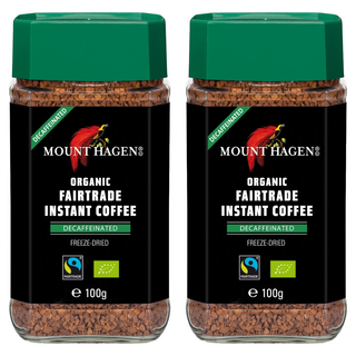 마운트하겐 유기농 디카페인 원두커피믹스, 100g, 1개입, 2개