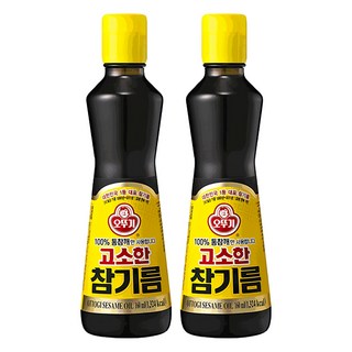 OTTOGI 不倒翁 100%純芝麻油, 160ml, 2瓶