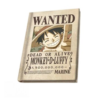 ABYSTYLE 航海王 A5魯夫懸賞單封面筆記本, 魯夫懸賞, 4本