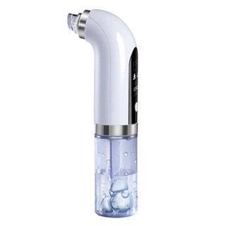 cy 呈云 注水小氣泡電動臉部清潔儀 黑頭粉刺機，深層清潔毛孔，多種吸頭可選，1台, CY-128A, 白色