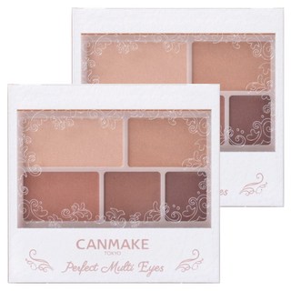 CANMAKE 完美霧面眉影盤 附鏡子及刷子, 05杏仁摩卡, 2個