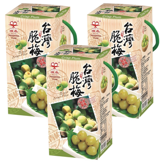 順泰 台灣脆梅, 400g, 3盒