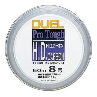 DUEL H.D. CARBON 碳纖線 子線 50m H816 #8.0, 1個
