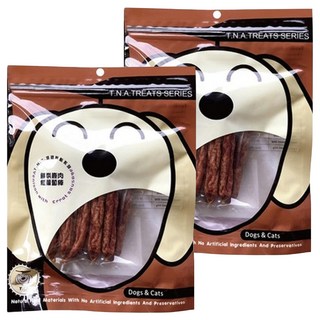 T.N.A. 悠遊 鮮點系列 寵物零食, 鮮烘鹿肉紅蘿蔔棒, 無甘油無防腐劑, 台灣在地製造, 120g, 2包