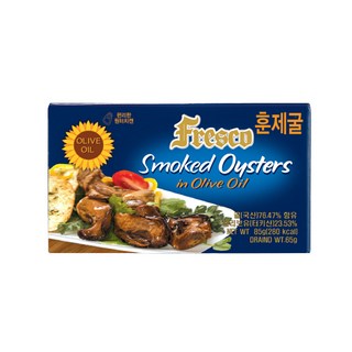 壁畫熏牡蠣, 65g, 1盒