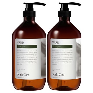 NARD 頭皮深層潔淨植萃洗髮精, Tea Tree, 1L, 2瓶