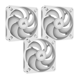 CORSAIR 海盜船 CORSAIR AR120 ARGB 風扇3個 + 控制器, CO-9050169-WW, 白色, 1組
