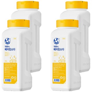 라이프홀릭 100% 베이킹소다, 800g, 4개