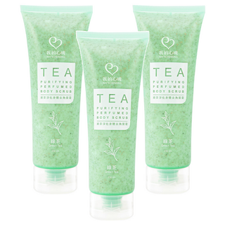 MY SCHEMING 我的心機 身體去角質霜 綠茶淨化, 250ml, 3件