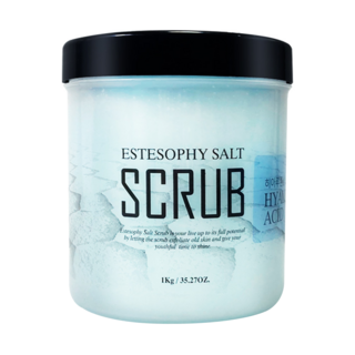 ESTESOPHY 身體去角質沐浴鹽 玻尿酸款 1KG, 1罐