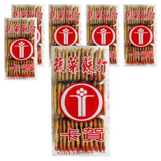 卡賀蔬菜蘇打餅 青蔥口味, 140g, 6包