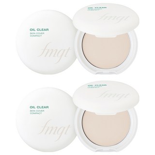 THE FACE SHOP 菲詩小舖 Oil Clear粉餅 9g, 2盒, 201號