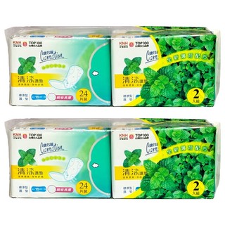 康乃馨 清涼護墊2件, 15cm, 48片, 2組