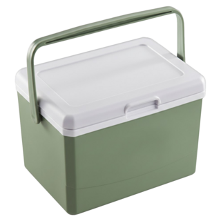輕便保冷箱, 5L, 抹茶綠