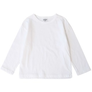 Rainbow Kids 兒童布丁素色長袖T恤