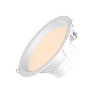臻光彩 14瓦LED崁燈, 低藍光低閃頻, 超高演色性CRI95, 安全塑料, 黃光 自然光, 1個