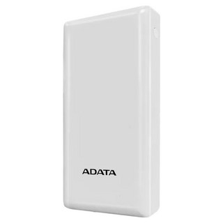 ADATA 威剛 行動電源 20000mAh Type-C, C20, 白色