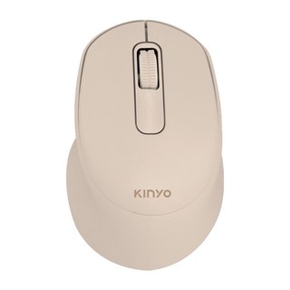 Kinyo 無線靜音滑鼠 2.4GHz, GKM-916, 黃色