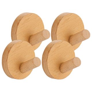 zozo life 原木掛勾 LV109-1, 櫸木, 4個