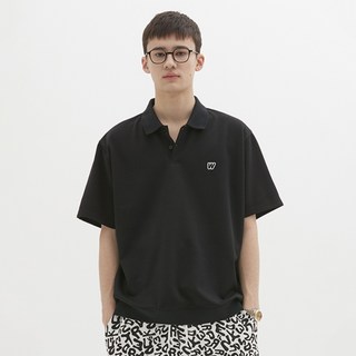 Wkndrs 男款 W LOGO SS PIQUE