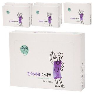 다시1369 한약재용 대용량 다시백, 45 x 50 cm, 7개입, 6세트
