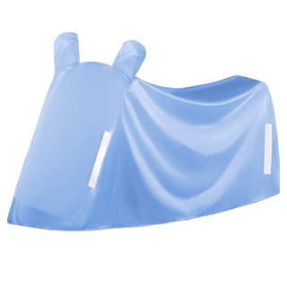 Bebehome 加厚牛津布機車防曬防水防塵罩, 水藍色