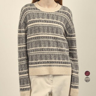 Olivia Lauren 女士圖案提花套頭衫 VVCBL4WA181