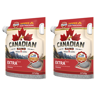 캐네디언샌드 응고형 재스퍼 엑스트라케어 고양이 벤토나이트, 12.6kg, 2개, 무향
