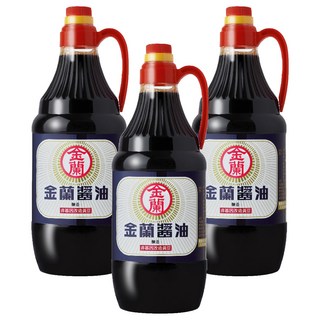 KIMLAN 金蘭 醬油 非基因改造黃豆, 2L, 3桶
