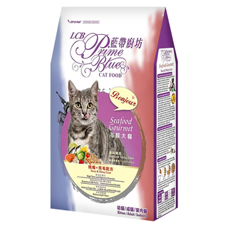 LCB 藍帶廚坊 幼貓/成貓/室內貓適用 乾糧, 挑嘴 + 亮毛, 6.8kg, 1袋