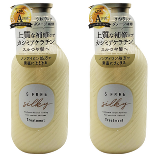 S FREE 角蛋白柔順潤髮乳 非離子配方, 480ml, 2瓶