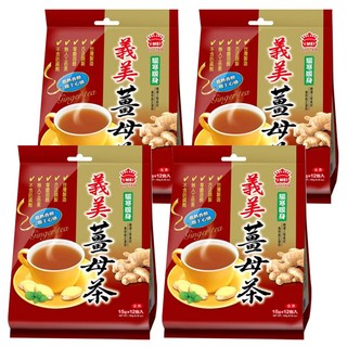 義美 薑母茶, 15g, 12包, 4袋