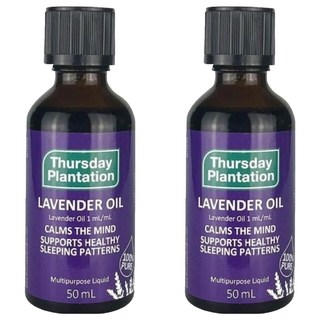 Thursday Plantation 星期四農莊 精油 薰衣草, 50ml, 2瓶