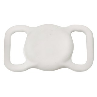 grantclassic GC-Tag 寵物項圈專用矽膠保護殼, 白色, 1個