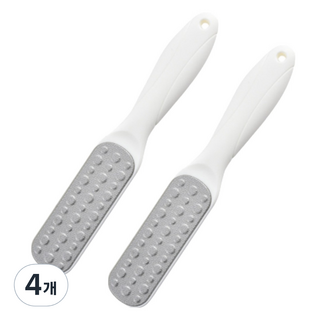 Radelli 簡約多用途足部去角質器 白色, 4個, 1入, 500g